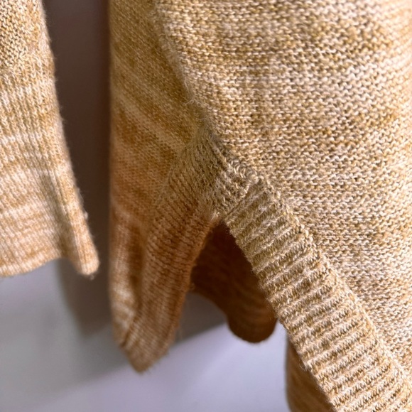 Anthropologie Field Flower Cowl Neck Tunic Sweater Side Slits Size Medium - Picture 9 of 13